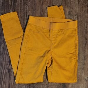 No Boundaries Mustard Yellow Skinny Pants